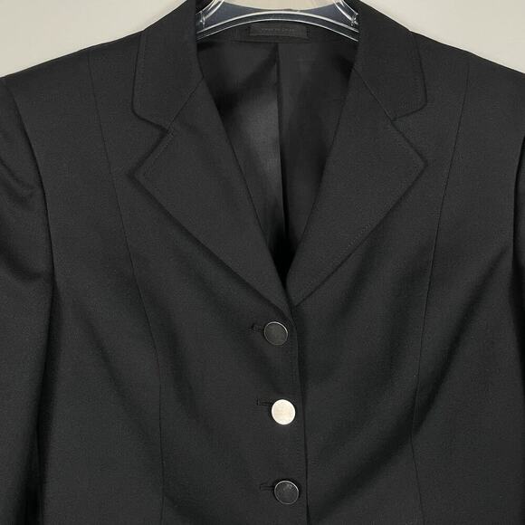 RJ Classics Essential Collection Dressage Show Coat Women 10R Black Equestrian - Picture 4 of 14